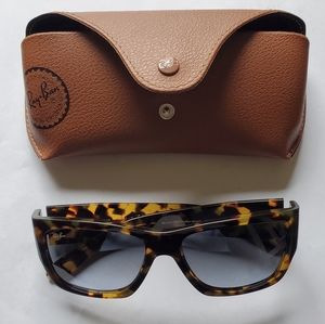 RAY-Ban wayfarer nomad sunglasses tortoise shell  #2187